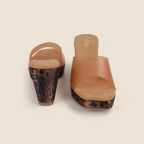 Image of Metro Women's Wedge Heel Slip-On Sandals