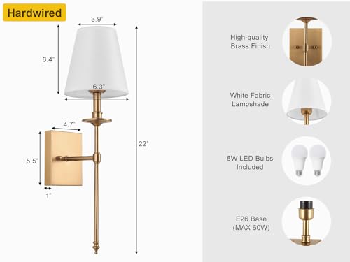 Goodate CG-2PACK Wall Sconces Set Of Two thumb #4