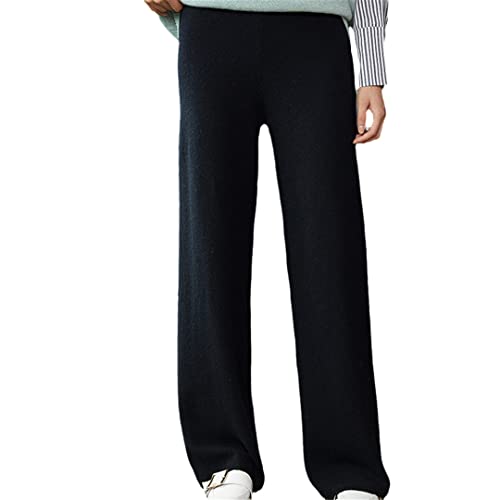 Pantalon laine femme un cocon de douceur et de confort taille haute noir M