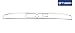 Fit 2015-2016 GMC Yukon Chrome ABS Rear Upper Trunk Moulding 1PC With Logo Cutout