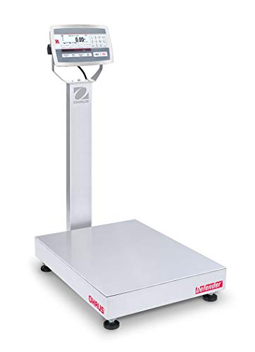 Báscula de banco Ohaus D52XW250WTX7 500 lb x 0.1 lb miniatura 2