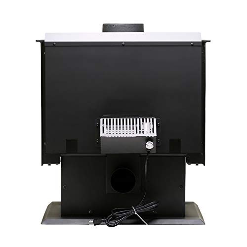 Ashley Hearth Aw2020E-P 2,000 Sq. Ft. Pedestal Wood Burning Stove, Black #TOP1