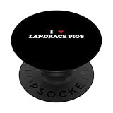 i heart breed farmer - pig i love landrace popsockets popgrip intercambiabile