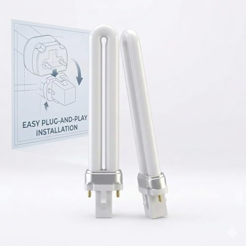 Bynome G23 LED Bulb 9W 2 Pin Light Bulbs 2700K Warm White CFL Replacement 2-Pack (9 Watts)