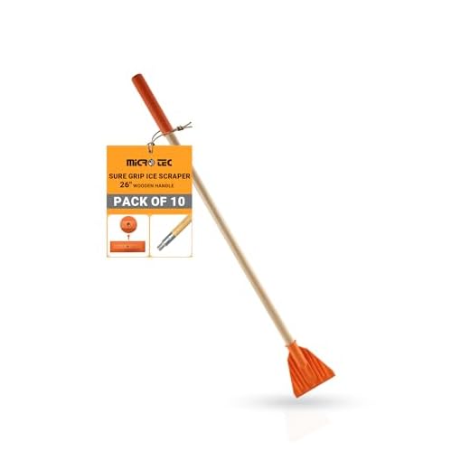 Sure Grip Ice Scraper - 26" Handle