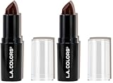 L.A. COLORS Pout Chaser Lipstick, Rum Raisin CLIPC845 (Pack of 2)