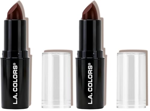 Image of L.A. COLORS Pout Chaser Lipstick, Rum Raisin CLIPC845 (Pack of 2)