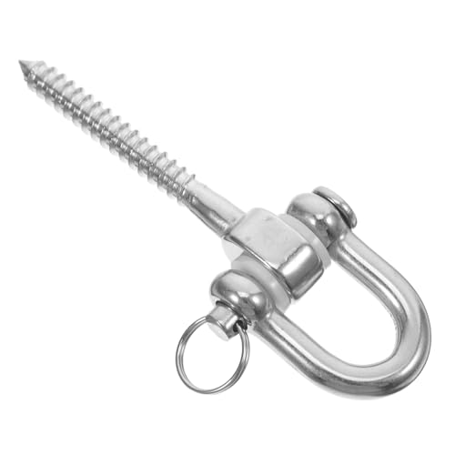 OFFSCH Ganchos De Acero Inoxidable para Suspensión Pesada Soporte De Techo para Columpios Hamacas y Sacos De Boxeo Accesorios para Entrenamiento y Sillas Colgantes Al Aire Libre