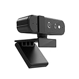 YIK TUNG 顔認証カメラ Windows Hello顔認証対応 WEBカメラ webcam 1080P 30fps pc ウェブカメラ window10/11対応 内蔵マイク パソコン 外付け 360°調節可能 200万画素 広角80° 小型 ノイズリダクション機能 ケーブル長1.5m