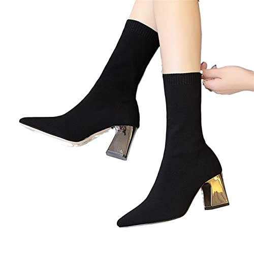 Bottines à talons hauts pour femmes idéales pour le bureau et les sorties