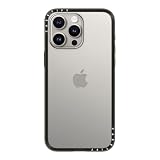 【Amazon.co.jp限定】CASETiFY コンパクト iPhone 15 Pro Max ケース [薄型軽量/耐衝撃/米軍MIL規格] - クリア ブラック