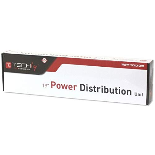 Image secondaire de Techly I-Case STRIP-81UD unité de Distribution d'énergie 8 Sortie(s) CA 1U Aluminium, Noir