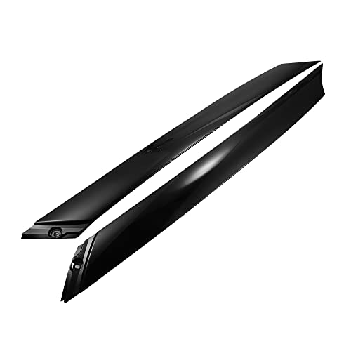 X AUTOHAUX Pair Windshield A Pillar Trim Panel for Hyundai Veloster 2012-2017 Driver and Passenger Outer Side Replaces 861702V000 861802V000 Front Left and Right