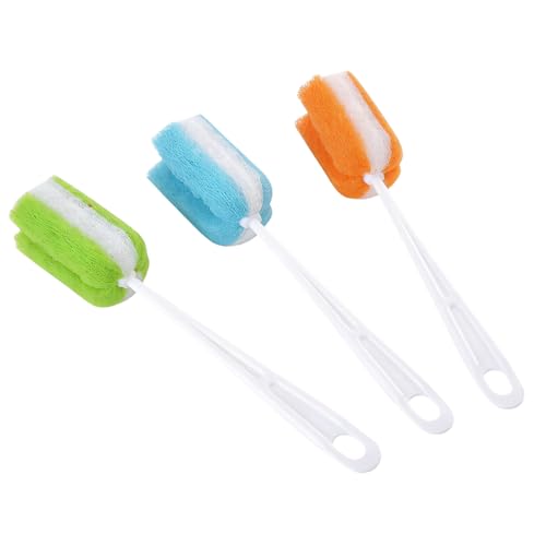 Brosses de nettoyage douces avec long manche pour laver les verres