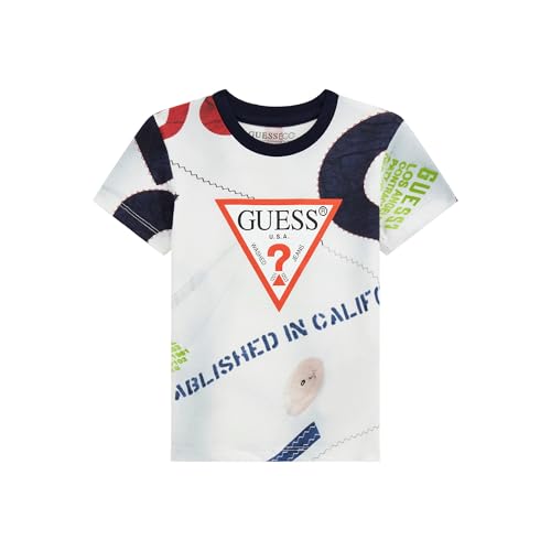 Chemise GUESS Eco manches courtes enfant vêtement coton léger