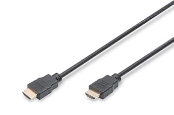 DIGITUS HDMI-Kabel - Full-HD - 3m - Ethernet ARC CEC 3D Dolby - Kompatibel mit PS4 PS5 Xbox Schwarz