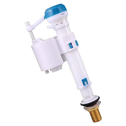 Truosbis Válvula de Entrada para Tanque de Agua de Inodoro Multifunción G1/2 Pulgada, Duradera Y Fácil de Usar para Reemplazo de Tanque de Inodoro con, cobre