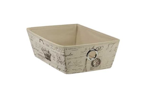 Home Basics SB01759 Non-Woven Storage Box, Small, Paris