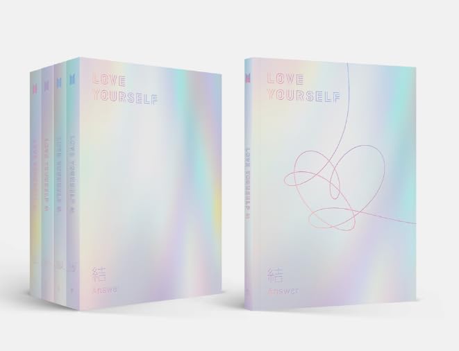 Love Yourself 結 'Answer' 4 ver. Set (S, E, L, F) with 4 Official Posters