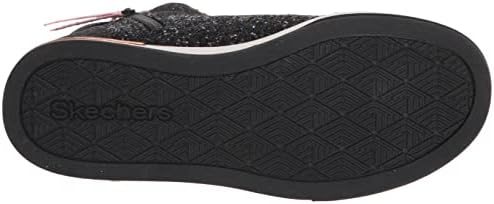 Skechers Kids Girls Street Shoutouts 2.0-Starry Glam Sneaker, Black, 4.5 Big Kid | Image 3