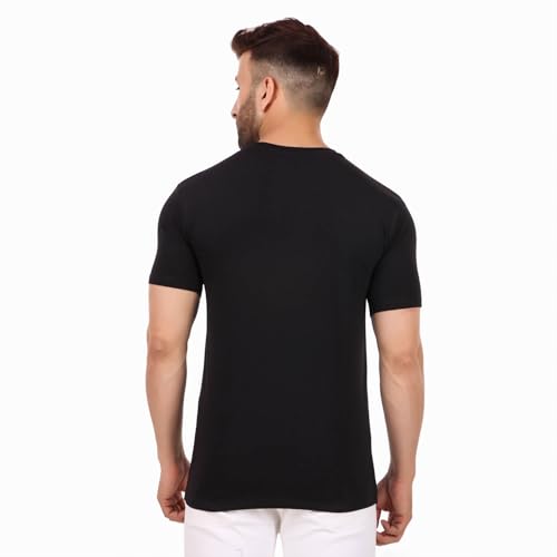 Image of ELYYORK Regular Fit Men's Causal T-shirt| T-Shirt| Causal T-Shirt|T-shirt for Daily Use