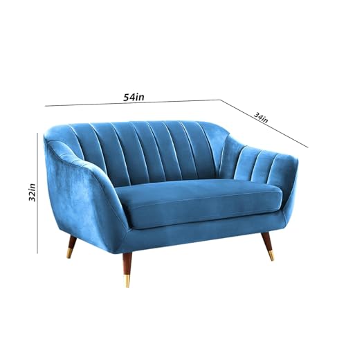 Image of Atticus 3+2 Seater Sofa Set for Living Room (Turquise Colour) Premium Fabric Sofa