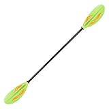 Shoreline Marine Propel Hightail Kayak Paddle, Green/Orange
