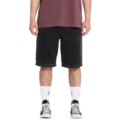 Volcom Freazy Denim Shorts S : short en jean iconique pour homme en taille S
