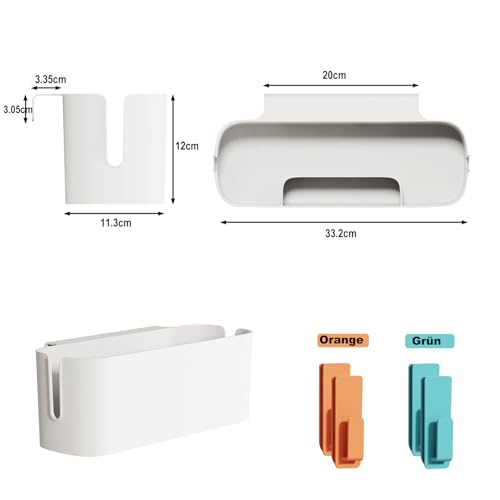 Bettablage Zum Einhängen, 2 Stück Bett Organizer Zum Einhängen, Bett Organizer, Nachttisch Bett Bettablage Betttasche Boxen mit 2 Abnehmbarer Haken, Hängebett Organizer Aufbewahrungskorb, für Büro