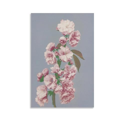 Cherry Blossom by Ogawa Kazumasa Canvas Poster�L�����o�X�A�ǃA�[�g�A�C���e���A���w�A�ƁA���A�V���ւ̑��蕨08x12inch(20x30cm) Unframe-style