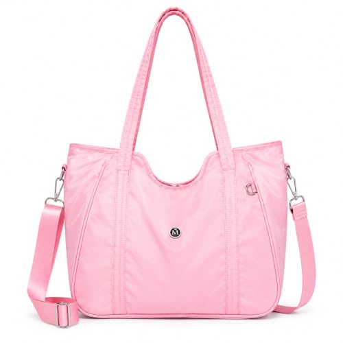 Bolsa Tote Feminina Sacola Grande Leve Resistente Moderna (Rosa)