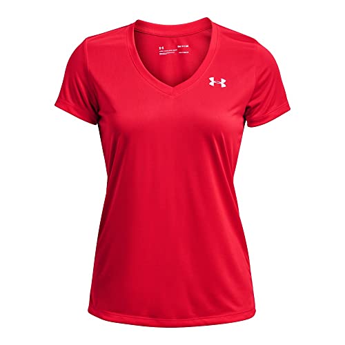 Image of Under Armour Womens Tech V-Neck Short-Sleeve T-Shirt