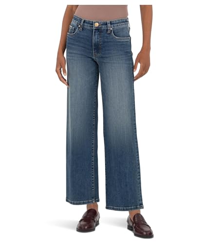 KUT from the Kloth Women's Charlotte High-Rise-fab Ab Wide Leg