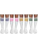 Girls Athletic Socks Knee High