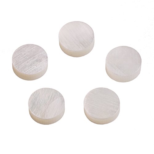 Szzijia White Mother Of Pearl Shell Dot Fret Inlay Maker 6Mm For Guitar Fingerboard (Pack Of 20) #TOP1