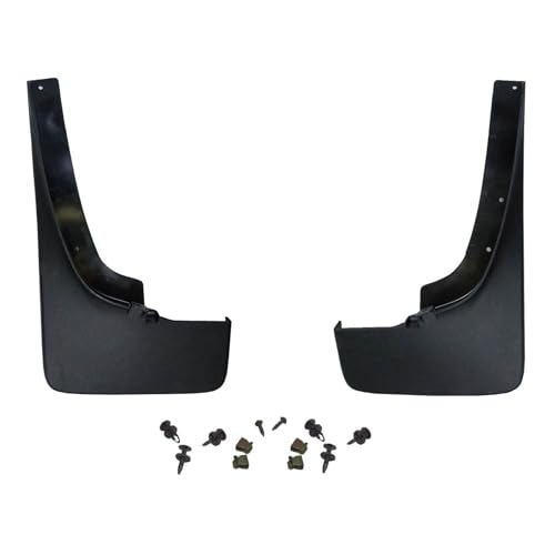 Wajir Front Splash Guard for Ford for Ranger 2020 Flaps As Factory Equipped for The-Pair Black WJR0455