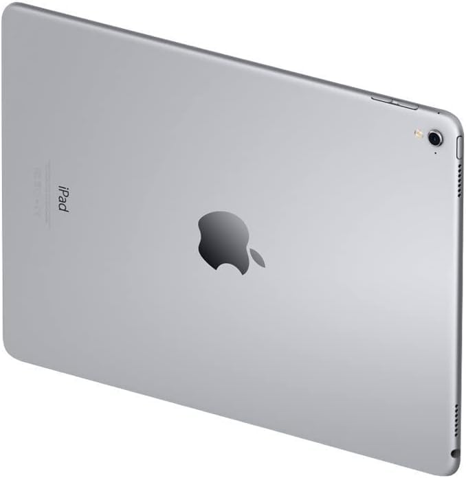 Буцах view of the Apple iPad Pro 9.7-inch (2016 Model) in Space Gray, showing the Apple logo and rear camera.