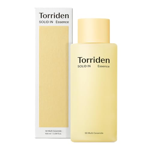 Torriden SOLID IN Ceramide Essence 100ml (3.38 fl. oz.) | For Deep Hydration, Moisturizing, Improving Skin Barrier | 5 Types of Ceramides & Panthenol for Dry and Sensitive skin
