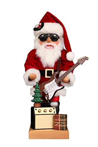 Christian Ulbricht Premium Nutcracker - Rocker Santa - 8.5H