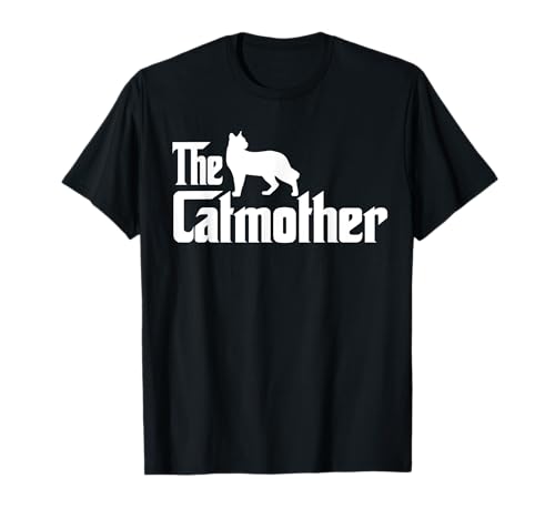 The Catmother Siamese Cat Lover Funny Mother Cat Mom T-Shirt
