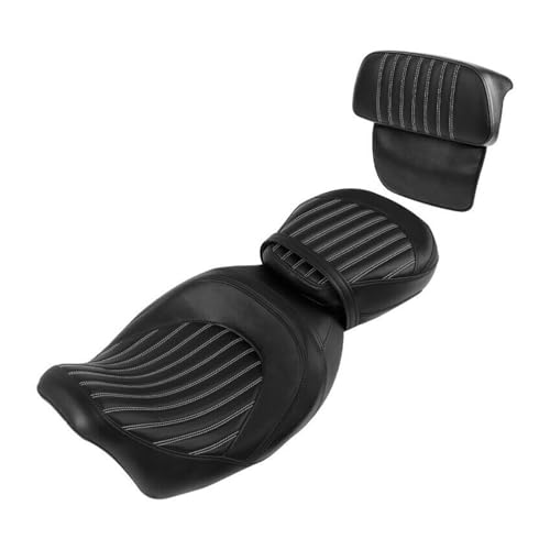 Selle biplace moto Street Glide et Electra Road King 2009-2020 Pad B