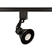 WAC Lighting, TK-103 Line Voltage Track Head with 8W GU10 LED Bulb in Black for L Track