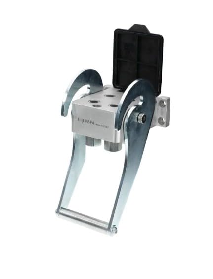 Multikuppler PSF4 15L M22x1,5 Festteil mit Verschlusshebel – Hydraulik Multikupplung für Traktor & Frontlader – Hydraulik Schnellkuppler Festteil für Landmaschinen und hydraulische Anbaugeräte
