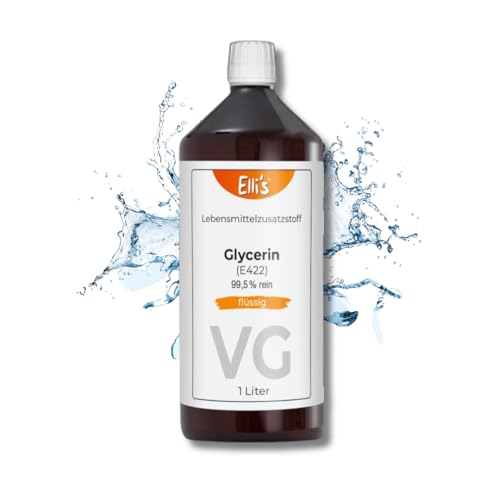 GLYCERIN 99,5% REIN für Lebensmittel & Kosmetik - Vegan, Feuchtigkeitsspendend, 1L Pharmaqualität für 14,49 EUR (-20%) statt 49,90 EUR bei amazon.de Bild: GLYCERIN 99,5% REIN für Lebensmittel & Kosmetik - Vegan, Feuchtigkeitsspendend, 1L Pharmaqualität für 14,49 EUR (-20%) statt 49,90 EUR bei amazon.de