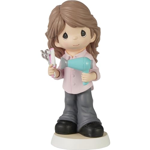 Cadeau pour coiffeur figurine de collection peinte main pour anniversaire - 2