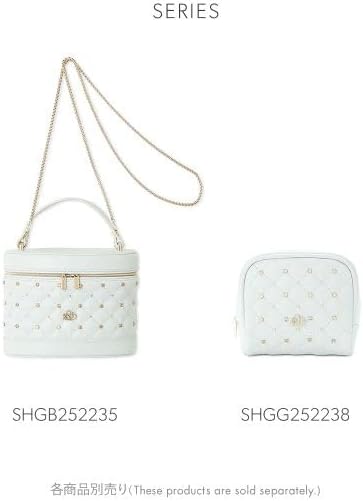 スナイデルホーム　ビジューキルティングバニティバッグ　PNK スナイデルホーム SNIDEL HOME ビジューキルティングバニティバッグ