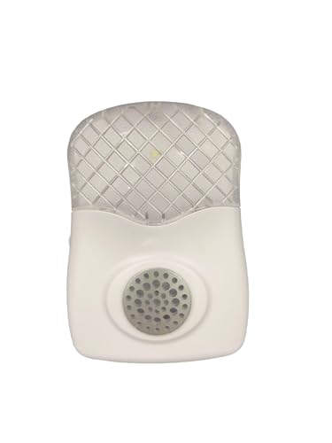 VOCA Telefon-Klingeltonverstärker, Verstärkung bis zu 120 dB mit starker LED-Blitz-Benachrichtigung für Festnetztelefone, Wandmontage, ideal für Laute und hörgeschädigte Umgebungen