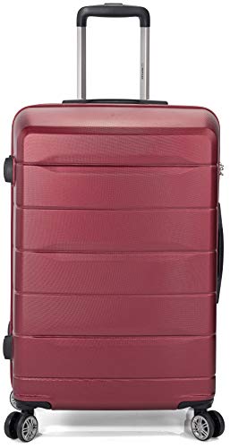 Benzi - Maleta en ABS 4 Ruedas. Apta para Cabina. (BZ5583 Granate) Cover