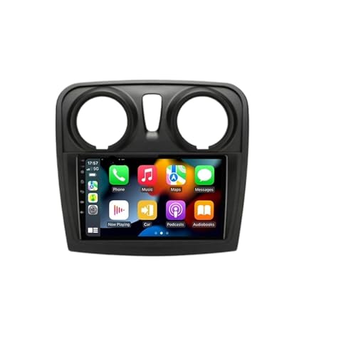 Autoradio Android 15 para Renault Logan con Carplay inalámbrico y pantalla DSP
