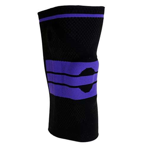 YIJU Joelheira Elástica para Treinamento Esportivo E Joelheira Protetores de Joelho - M